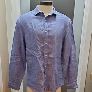 Charles Tyrwhitt Casual Blue Button Down Shirt